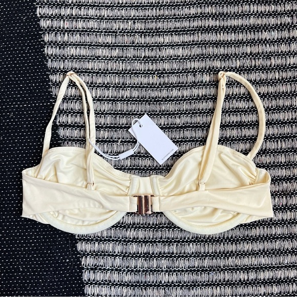 Slate Swim Fox Top + Bottom in Buttercream - Picture 8 of 16